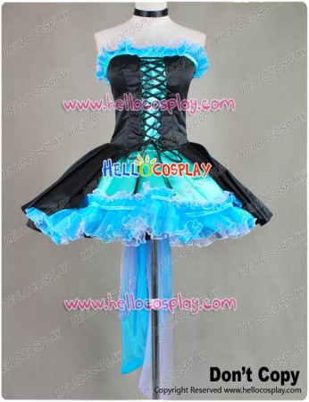 Vocaloid Kiss Me Hatsune Miku Dress Cosplay Costume