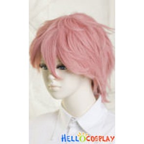 Pink Cosplay Short Layer Wig