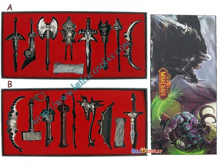 World Of Warcraft Cosplay Weapons Box Sets