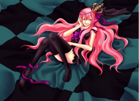 Vocaloid 2 Cosplay Luka Megurine Costume World Is Mine Version