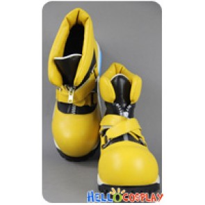 Kingdom Hearts Chain of Memories Cosplay Shoes Sora Yellow Shoes