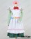 Axis Powers Hetalia APH Cosplay Hungary Maid Dress Costume Pink Headpiece