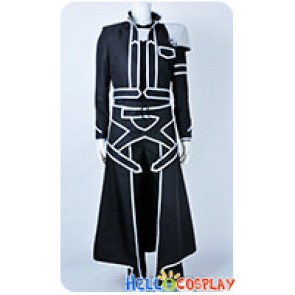 Sword Art Online Cosplay Kirito Kazuto Kirigaya Black Costume