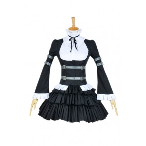 Fairy Tail Cosplay Erza Scarlet Costume Lolita Maid Dress