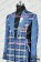 Doctor Series 6th Sixth Dr Colin Baker Cosplay Costume Trench Coat Blue Version