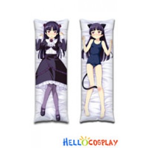 Oreimo My Little Sister Can't Be This Cute Cosplay Ruri Gokou Kuroneko Black Cat Body Pillow