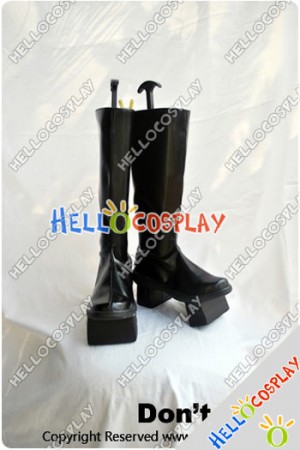 Vocaloid 2 Cosplay Kaito Black Boots