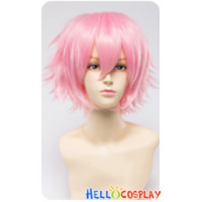 Wig 30CM Cosplay Water Pink Universal Short Layered