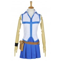Fairy Tail Cosplay Wizard Lucy Heartfilia Uniform Costume