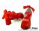 Red Long Ribbon Lace Chunky Princess Lolita Shoes