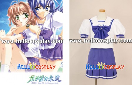 Kimi ga Nozomu Eien Cosplay School Girl Uniform