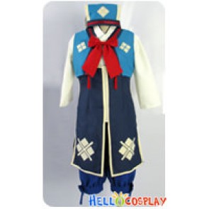 Monster Hunter 3rd Cosplay Nadesiko Uniform Costume Blue Ver