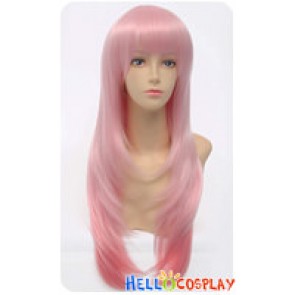 Super Sonico Cosplay Sonico Wig SoniComi Gradual Change Adduction Pink