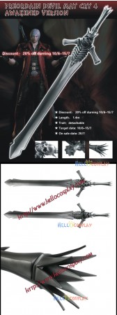 Devil May Cry 3: Dante's Awakening Dante Cosplay Sword Rebellion