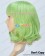 AKB0048 Cosplay Suzuko Kanzaki Green Curl Wig