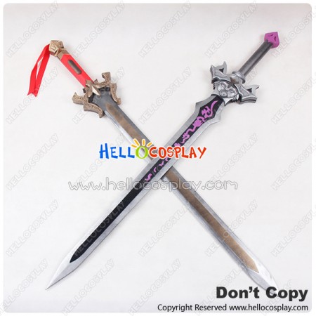 Dynasty Warriors 7 Cosplay Liu Bei Double-Stranded Sword