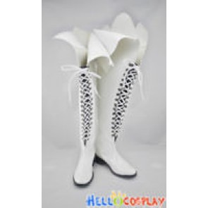 Vindictus Cosplay Shoes Evie Boots White