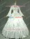 Victorian Lolita Reenactment Theatre Punk Lolita Dress White