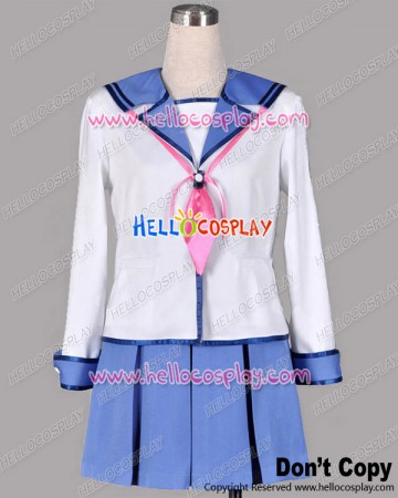 Angel Beats Cosplay School Girl Uniform Costume