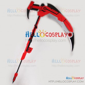 RWBY Cosplay Ruby Crescent Rose Sickle Prop New Ver