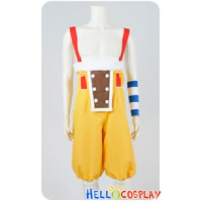 One Piece Cosplay Usoppu Usopp Two Years Later Bib Overalls Costume