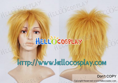 Gold Short Wig 008