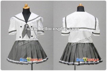 Lucky Star Cosplay Lucky Channel Akira Kogami Summer Dress