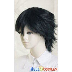 Darkest Cyan Cosplay Short Layer Wig