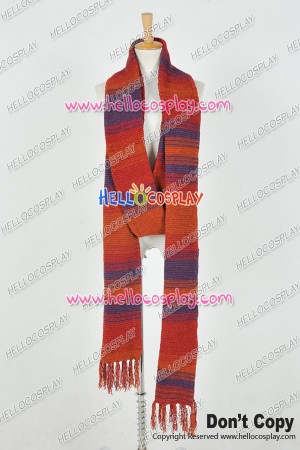 Doctor Fourth Doctor 4th Dr Scarf Red