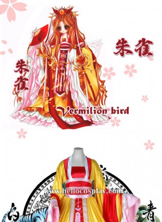 Vermilion Bird Cosplay Costume