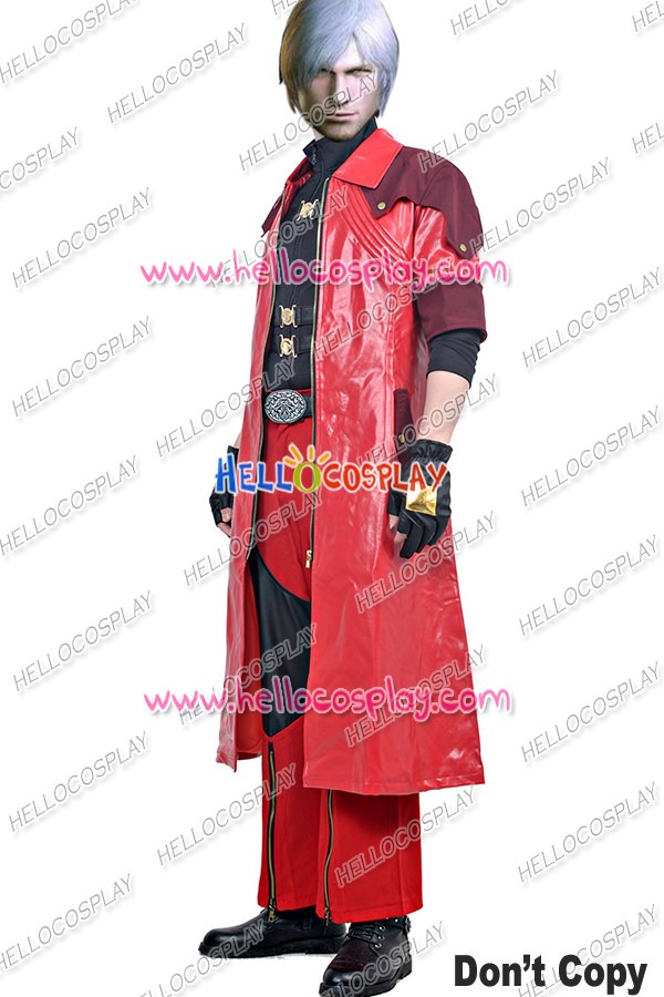 Devil May Cry Dante DMC Cosplay Costume#