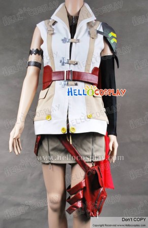 Final Fantasy XIII Lightning Cosplay Costume