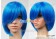 Dark Blue BoBo Cosplay Short Wig