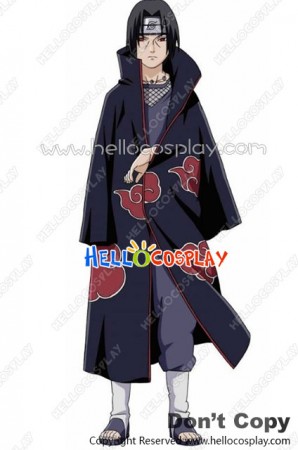 Naruto Cosplay Pian Tobi Itachi Cape Cloak Costume