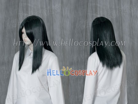 Darkest Cyan 50cm Cosplay Straight Wig