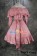 Gothic Lolita Cosplay Pink Jacket Dress Costume