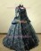 Victorian Lolita Georgian Reenactment Gothic Dress Floral