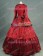 Victorian Lolita Civil War Evening Gothic Lolita Dress Garnet