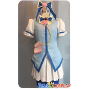 Yes PreCure 5 GoGo Cosplay Cure Aqua Karen Minazuki Costume