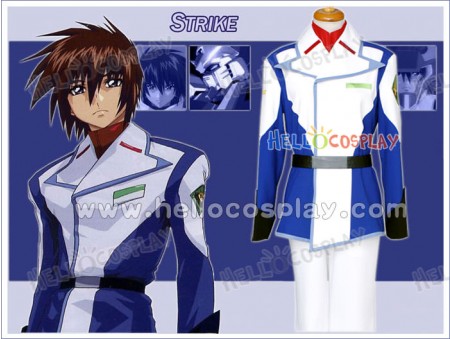 Kira Yamato Cosplay Junior Rank Uniform From Gundam Seed