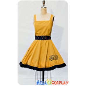 Star Wars C3P0 Dress Cosplay Costume