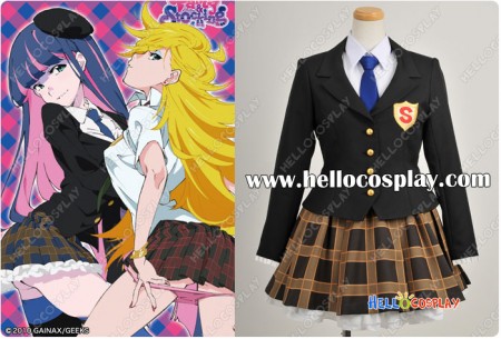 Panty & Stocking With Garterbelt Stocking Anarchy School Uniform