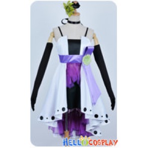 Vocaloid 2 Cosplay Camellia Haku Costume Formal Dress