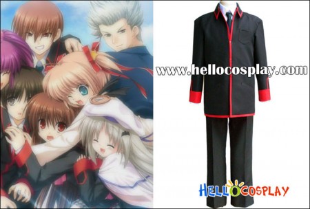 Little Busters Cosplay School Boy Uniform