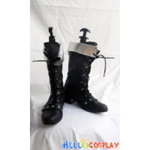 AKB48 RIVER Cosplay Shoes Black Boots