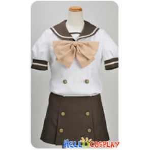 Shakugan No Shana 2 Cosplay Shana Girl Brown Uniform Costume