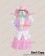 The Idolmaster Cosplay Futaba Anzu Pink Uniform Costume