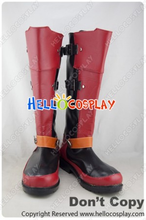 Fox McCloud Cosplay Star Fox Red Long Boots