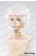 Wig 30CM Cosplay Pure White Universal Layered Short