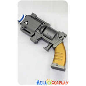 Meitantei Conan Case Closed Cosplay Kaito Kid Launch Poker Gun Silver Black